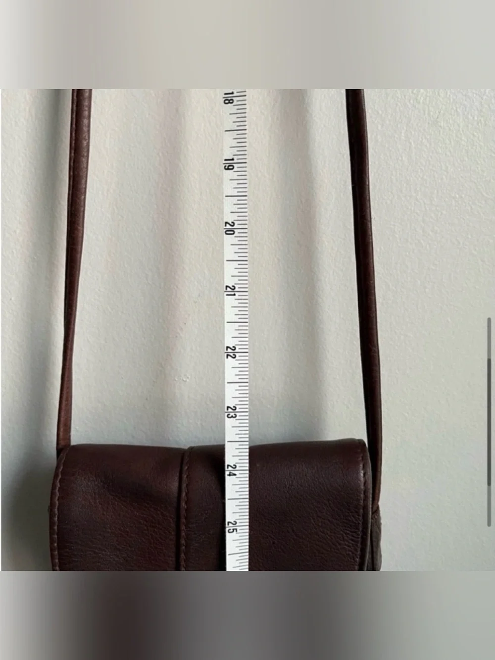Fossil Brown Leather Small Crossbody